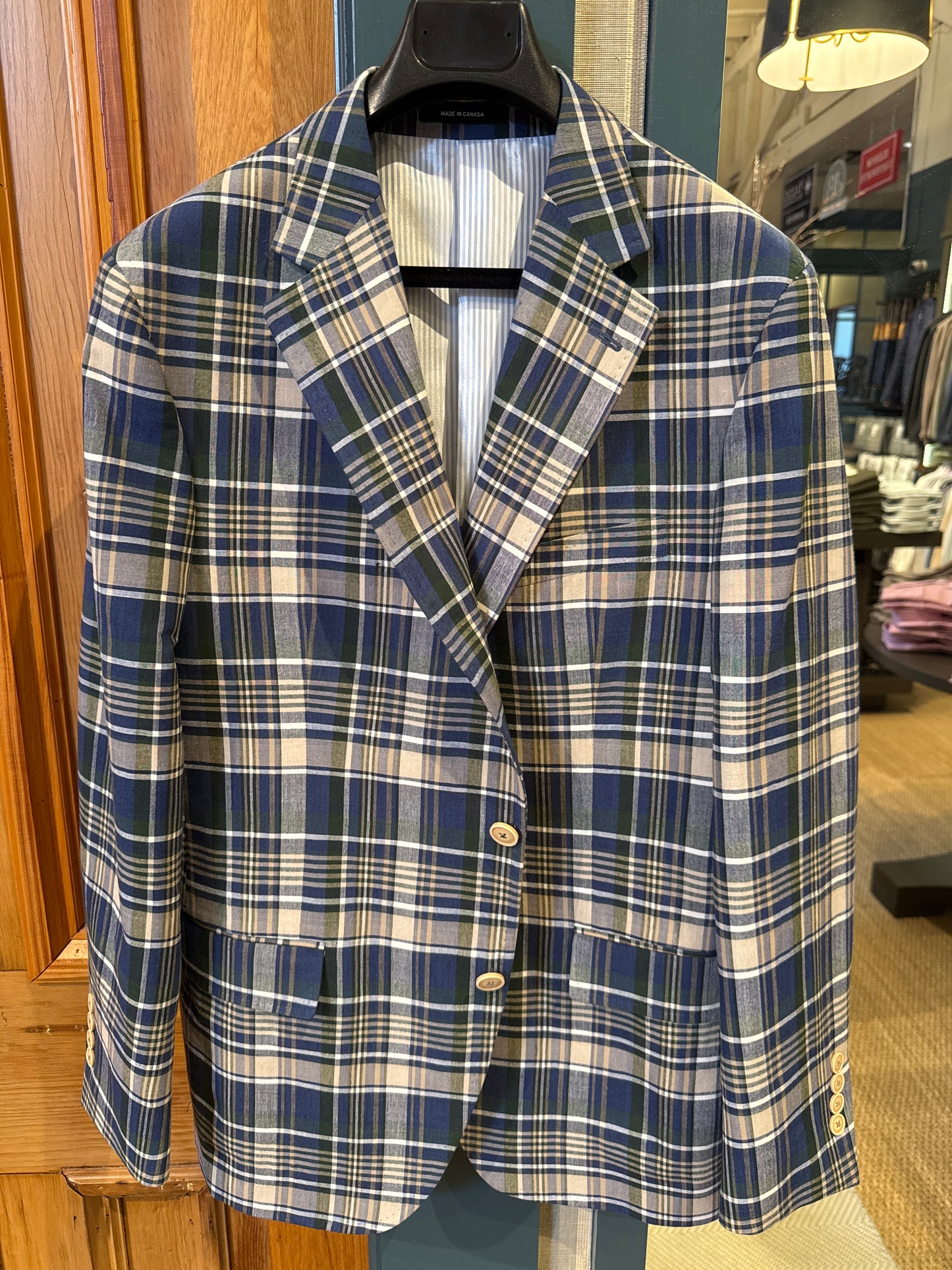 Ted and George Madras Sports Coat