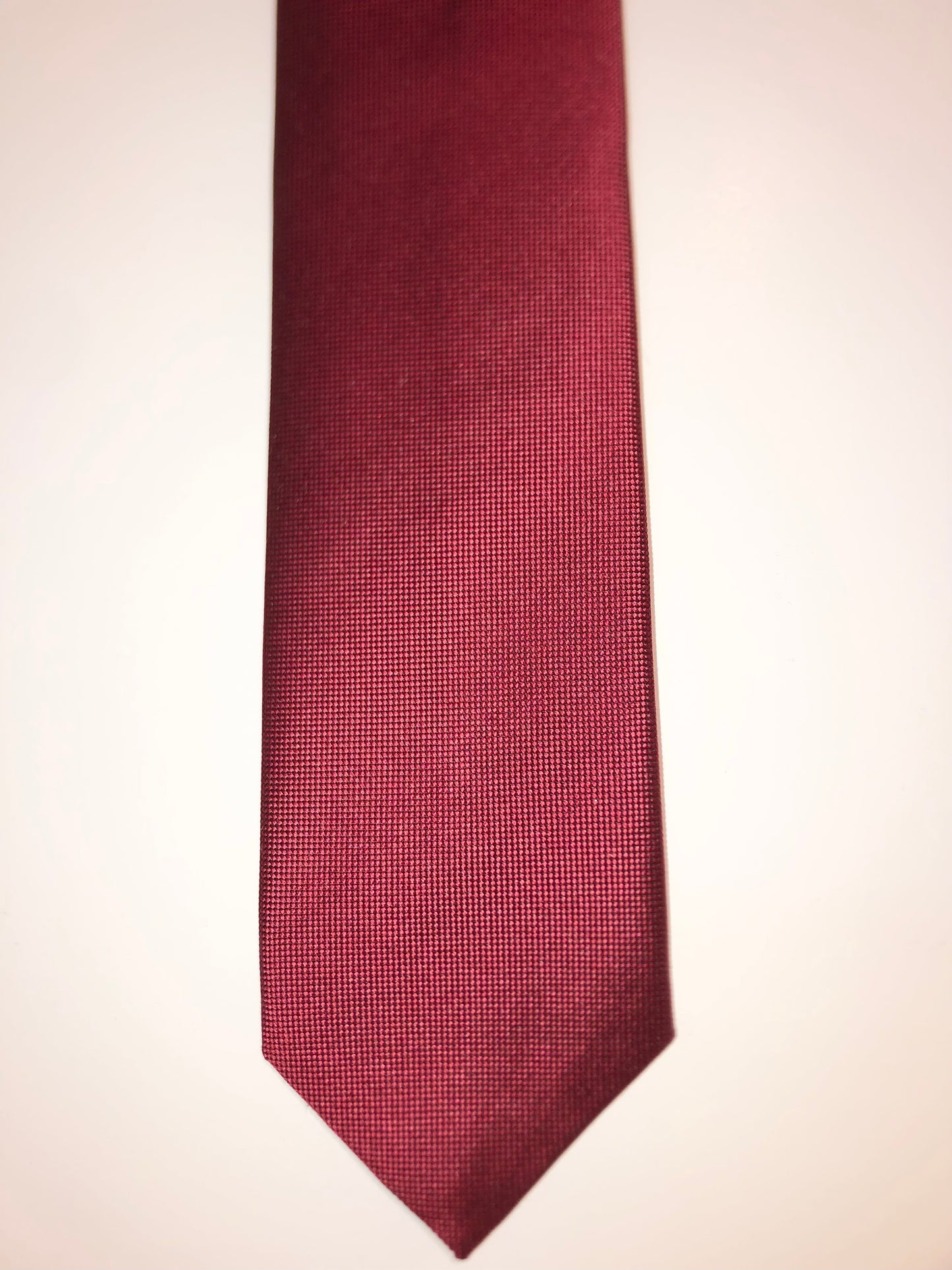 LEE ALLISON Grenadine Solid Necktie