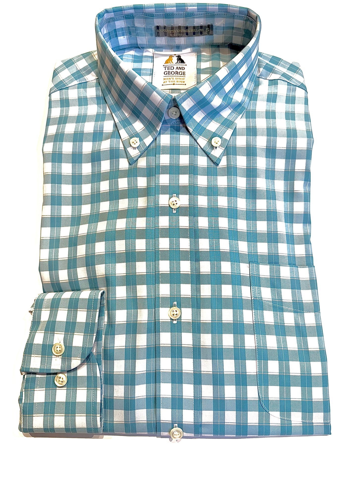 GORDON's Performance Woven Long Sleeved Button Down