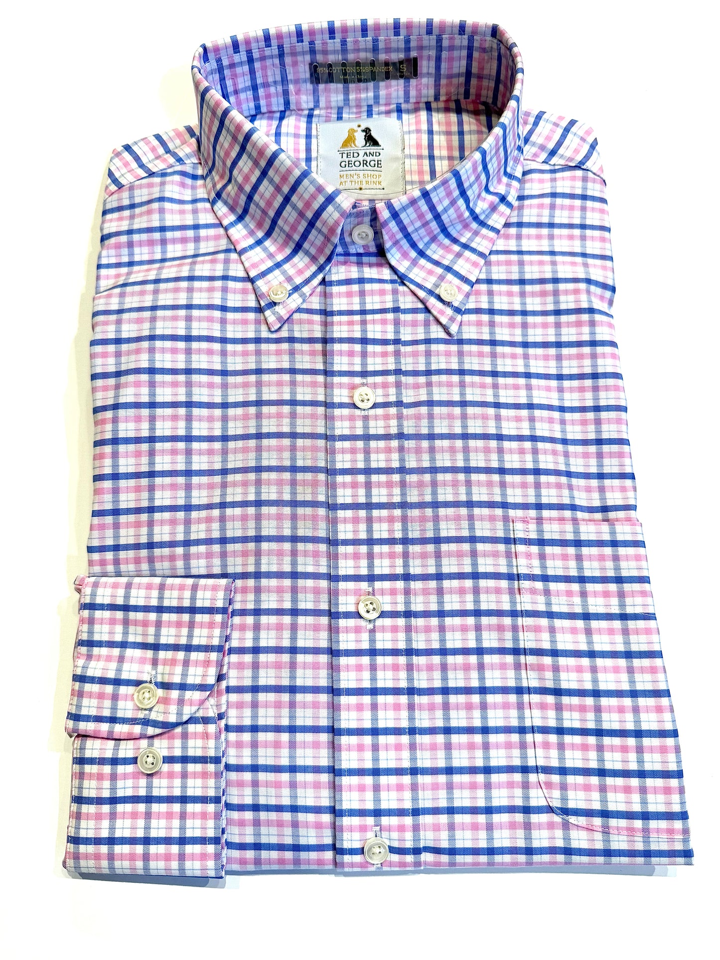 GORDON's Wrinkle Free Long Sleeved Button Down