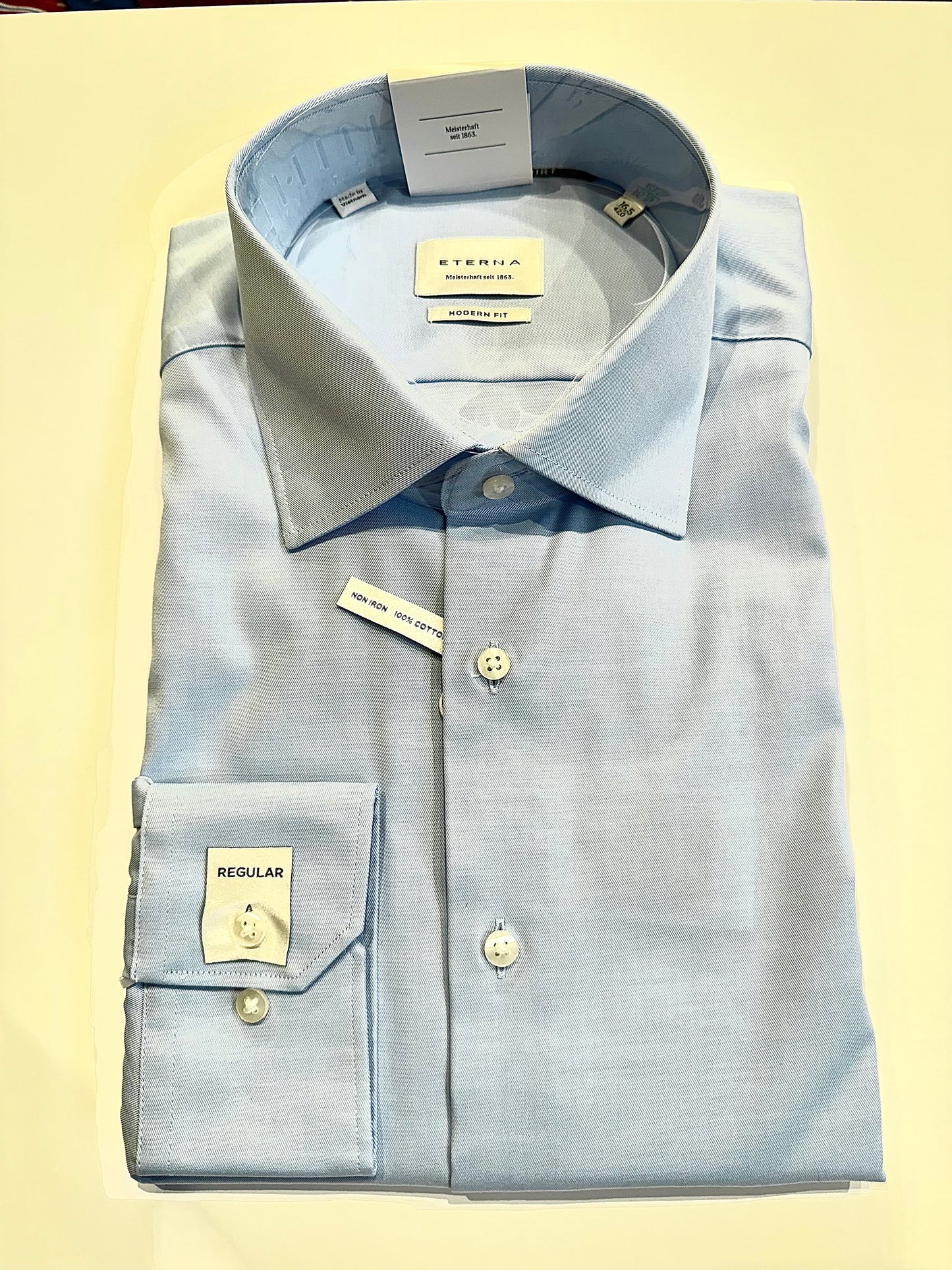Eterna Cover Shirt Modern Fit Kent Collar