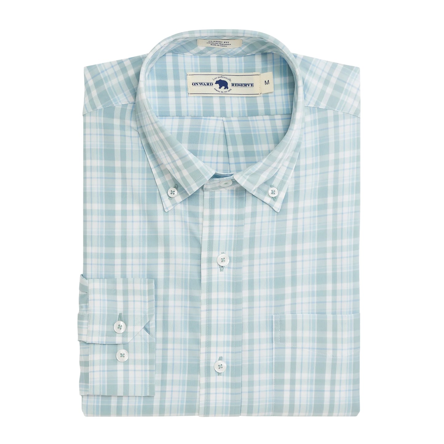 ONWARD RESERVE Norman Classic Fit Performance Shirt (Cloud)