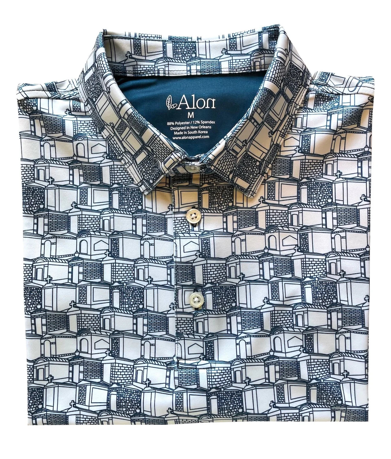 Alon Cemetery Men's Performance Button Down