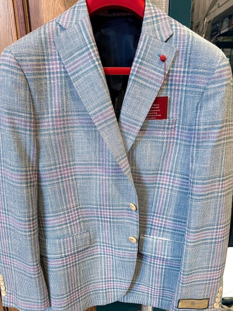 Ted and George Blue/Purple Sport Coat