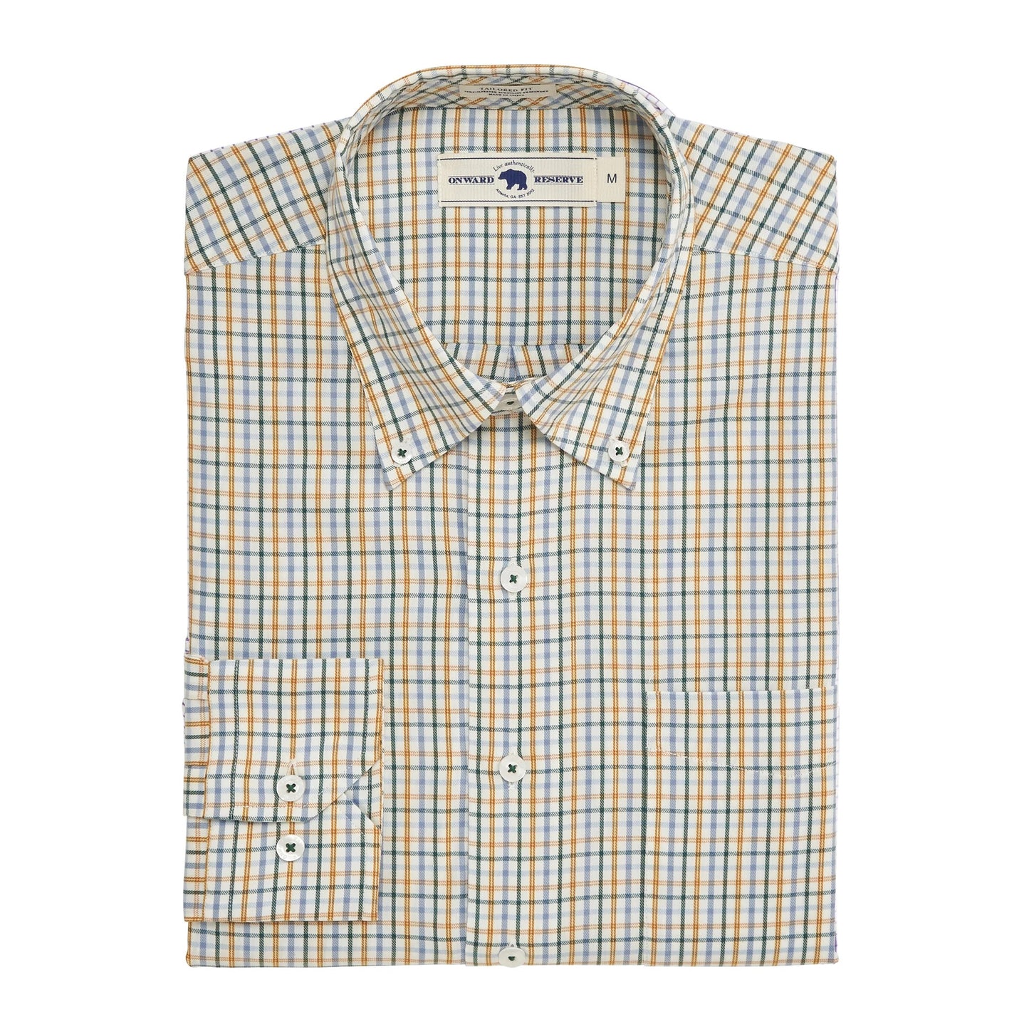 ONWARD RESERVE Cypress Classic Tailored Fit Brushed Performance Twill Shirt