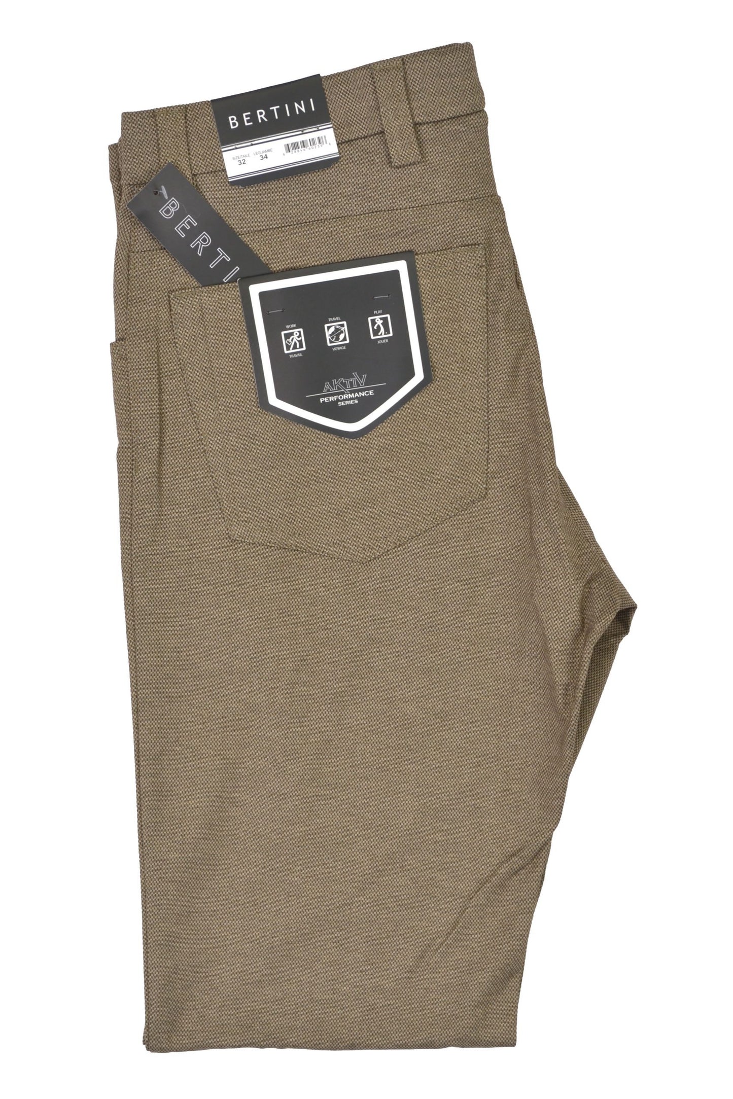 Bertini Dolby Knit Pant: Kurt 35x34