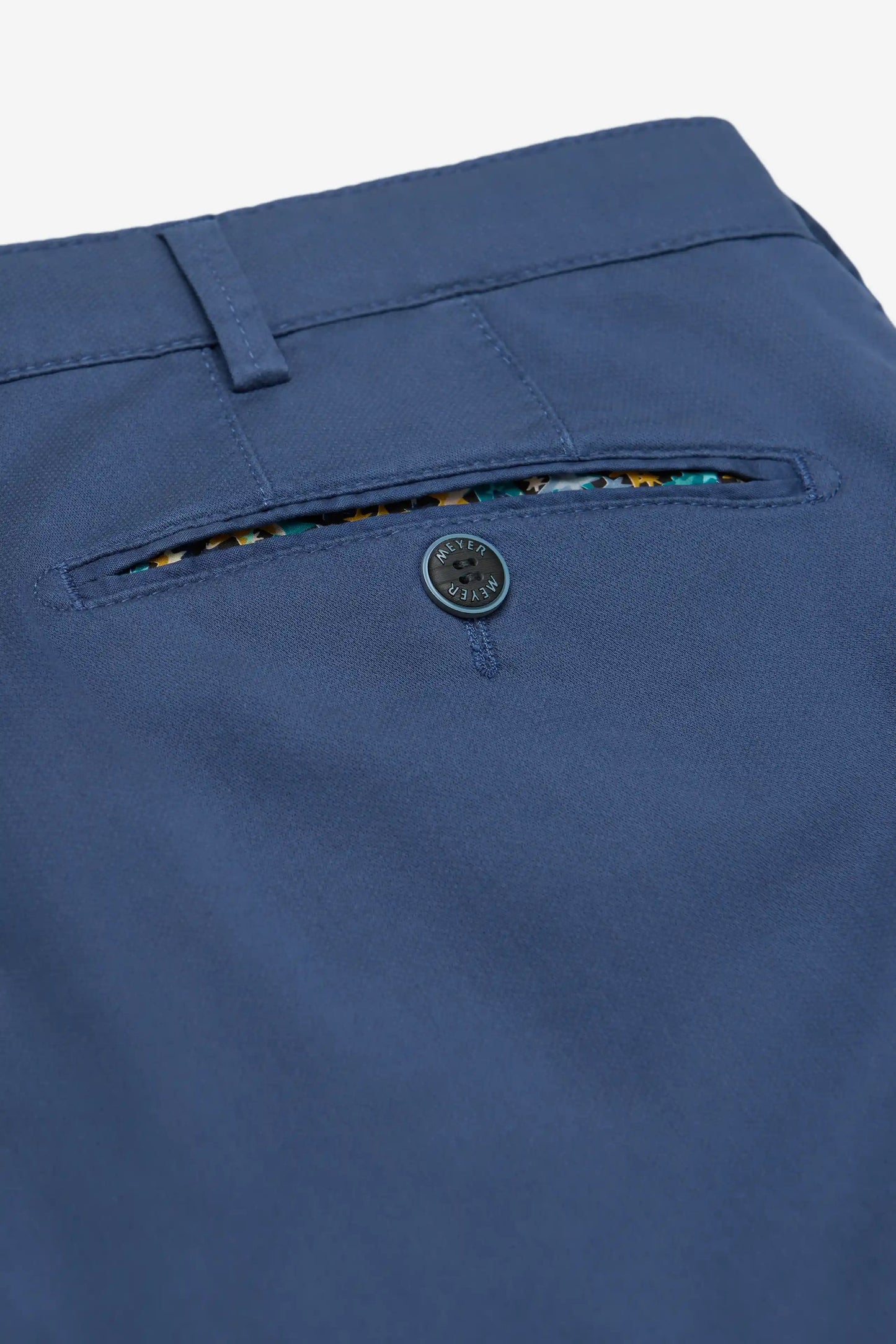 MEYER Bonn Cotton Chino Blue