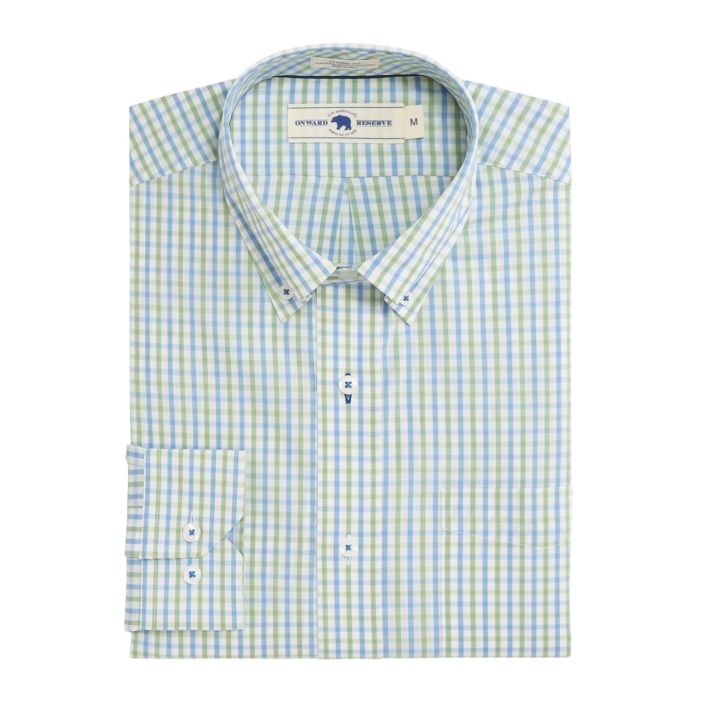 ONWARD RESERVE Sinclair Classic Fit Quad Shirt (Fairway)