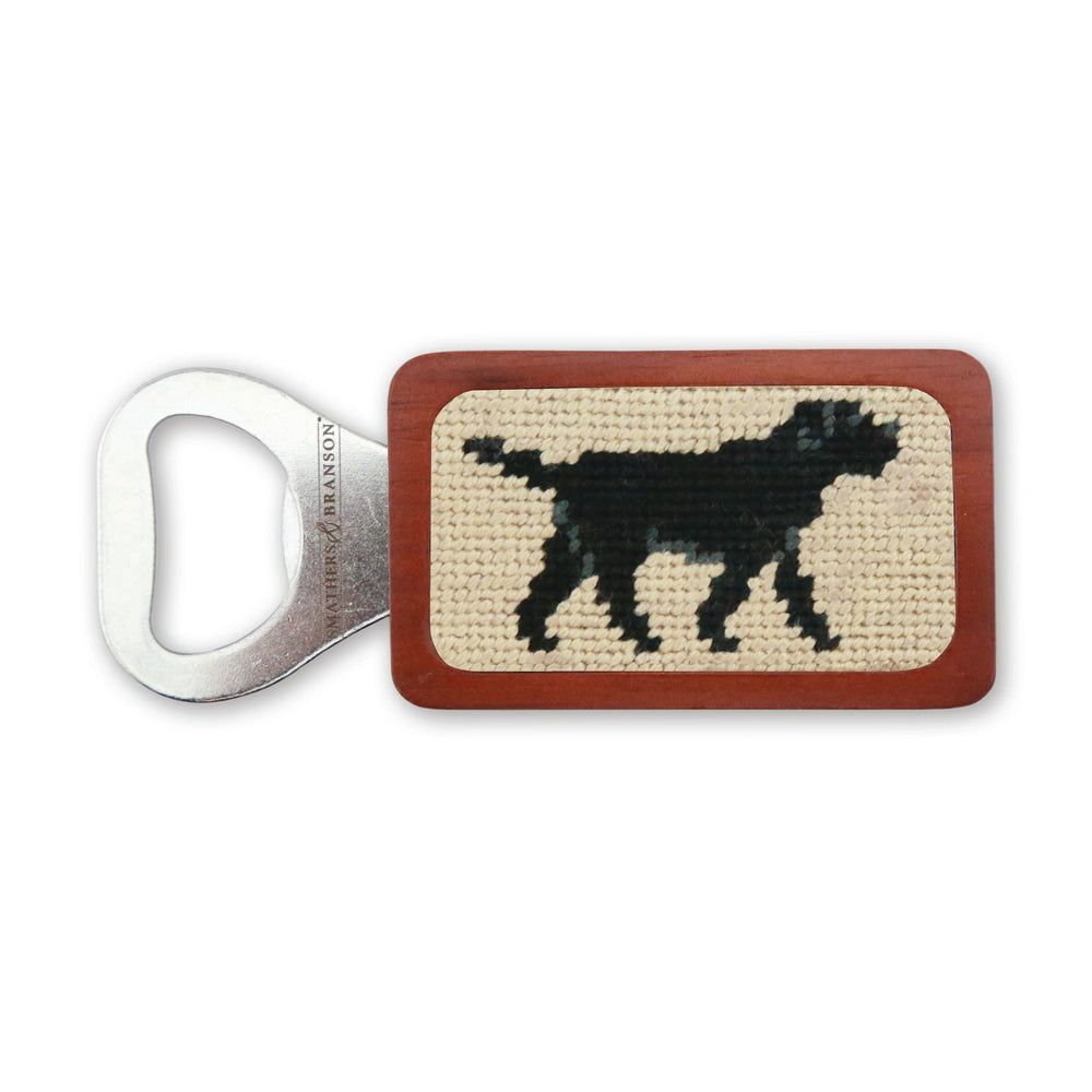 SMATHERS & BRANSON Black Lab Walking Bottle Opener