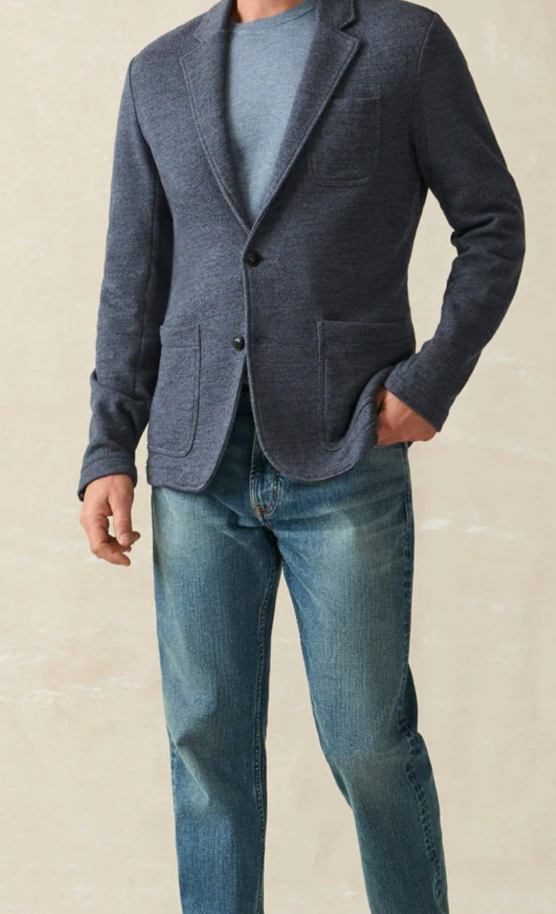 Faherty Inlet Knit blazer