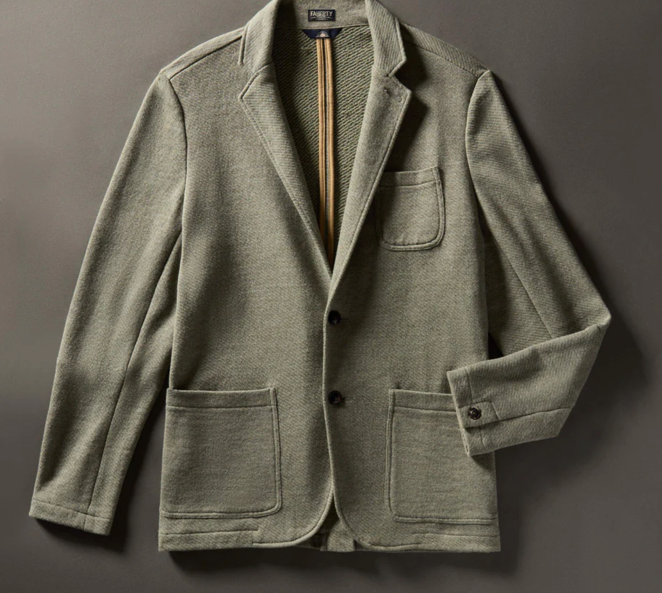 Faherty Inlet Knit blazer