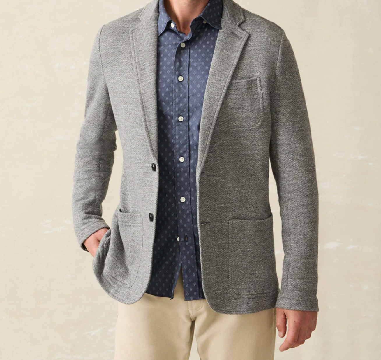 Faherty Inlet Knit blazer