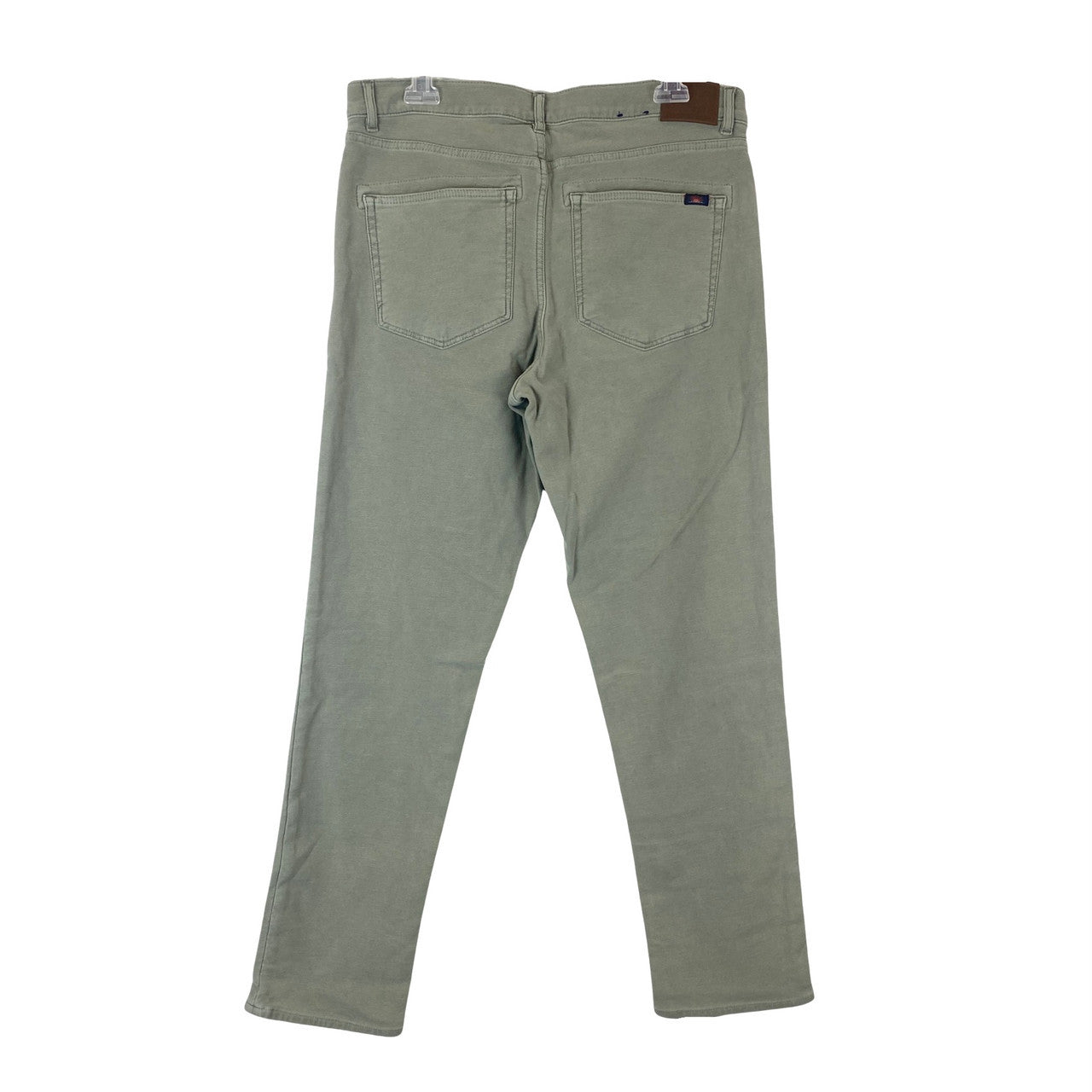Faherty Stretch Terry 5 Pocket Pant (Faded Olive) CF
