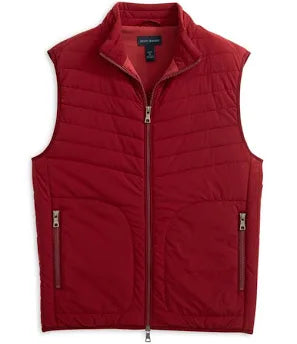 Scott Barber Stretch Nylon Puffer Vest