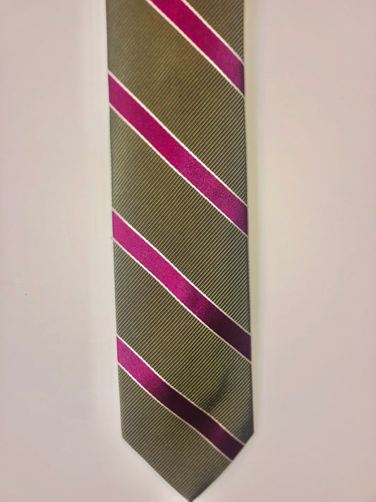 LEE ALLISON TV Stripe Necktie