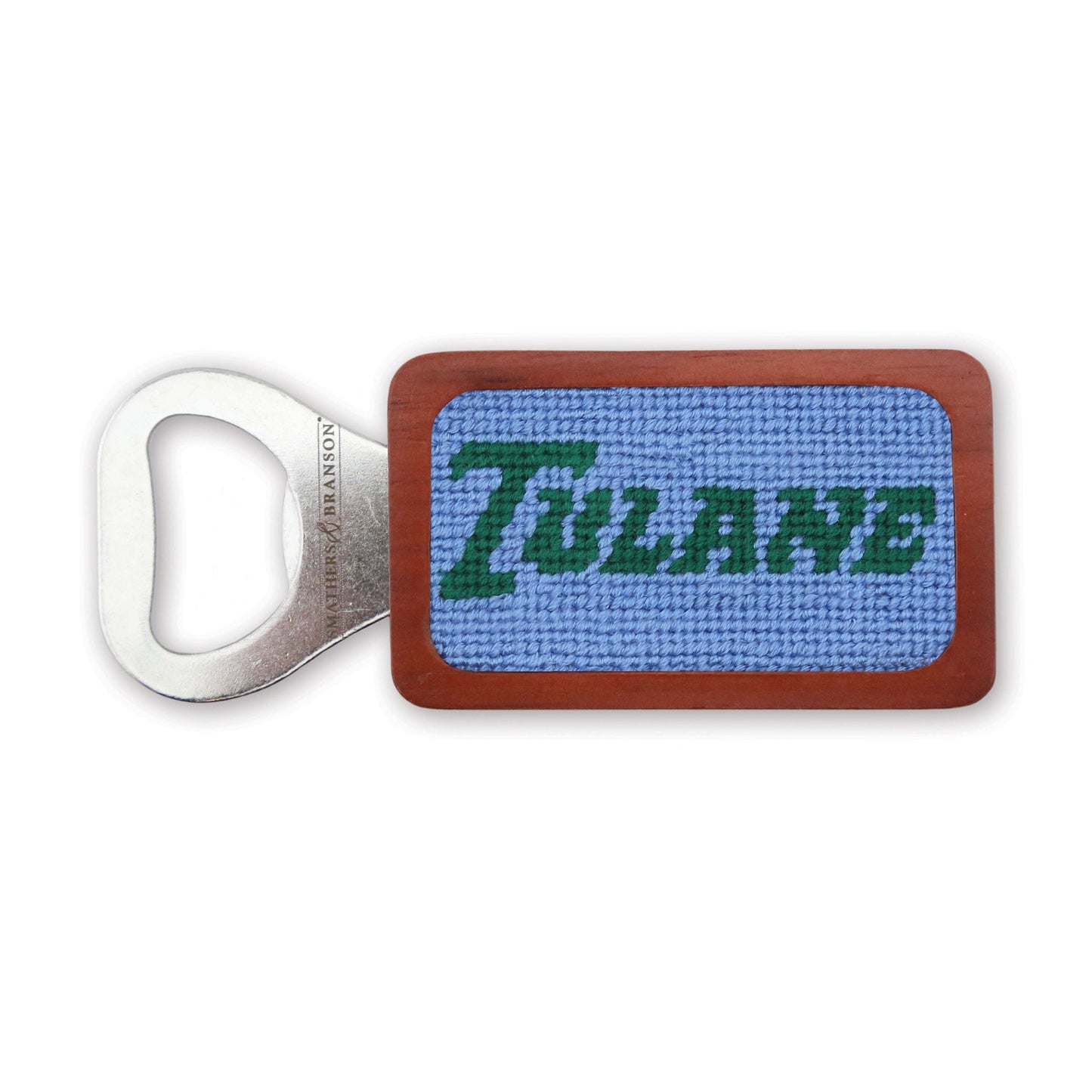 SMATHERS & BRANSON Tulane Text Bottle Opener (Baby Blue)