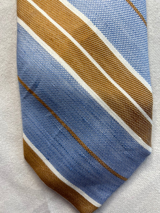 Edward Armah Brown Sugar Silk Tie