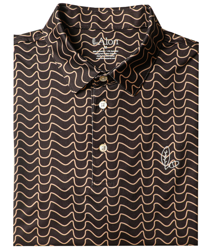 Alon Dat River Men's Performance Polo