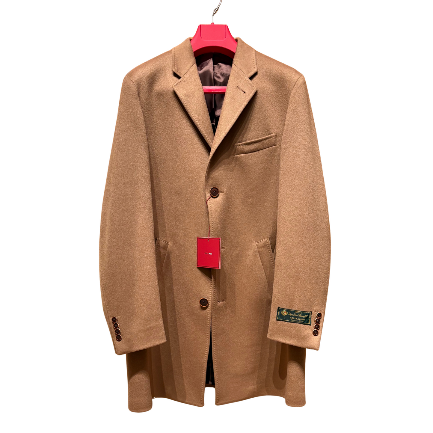 Ted and George Vicuna Wool Top Coat