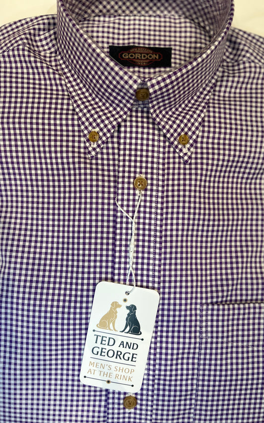 GORDON's  Wrinkle Free Cotton LS Button Down Shirt