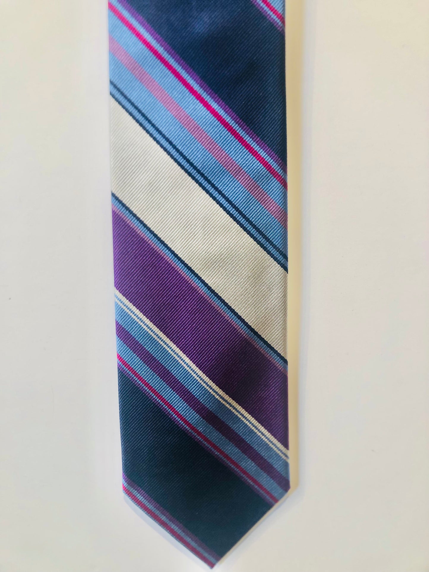 LEE ALLISON Spencer Stripe Necktie