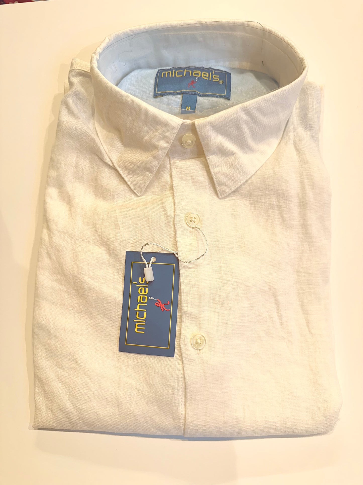 MICHAEL'S Linen Shirt - White