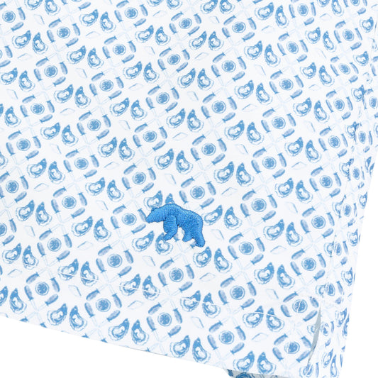 ONWARD RESERVE Oyster Roast Swim Trunk (Coconut Milk)