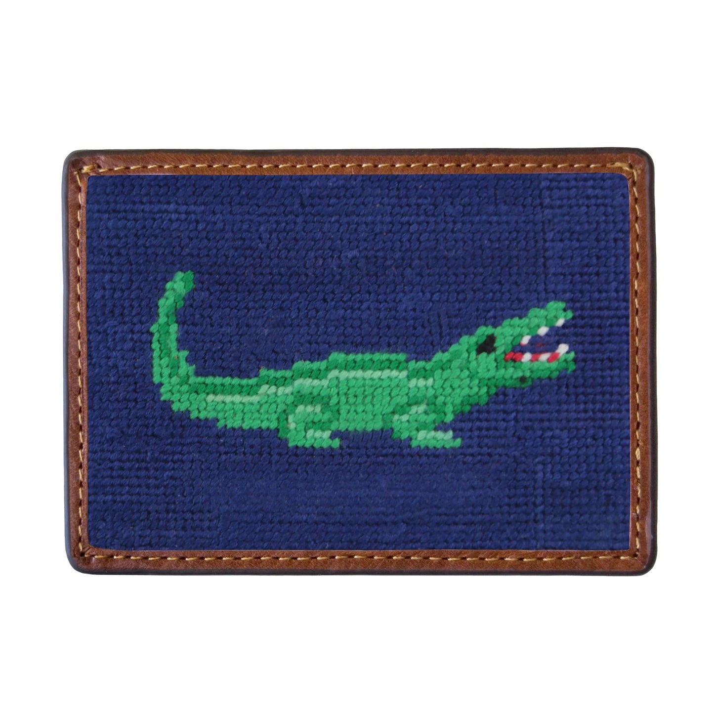 Smathers and Branson Alligator Mini Card Wallet
