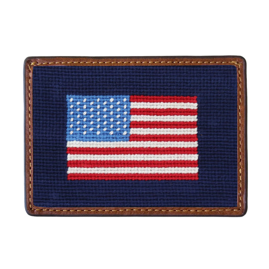SMATHERS AND BRANSON American Flag Mini Card Wallet