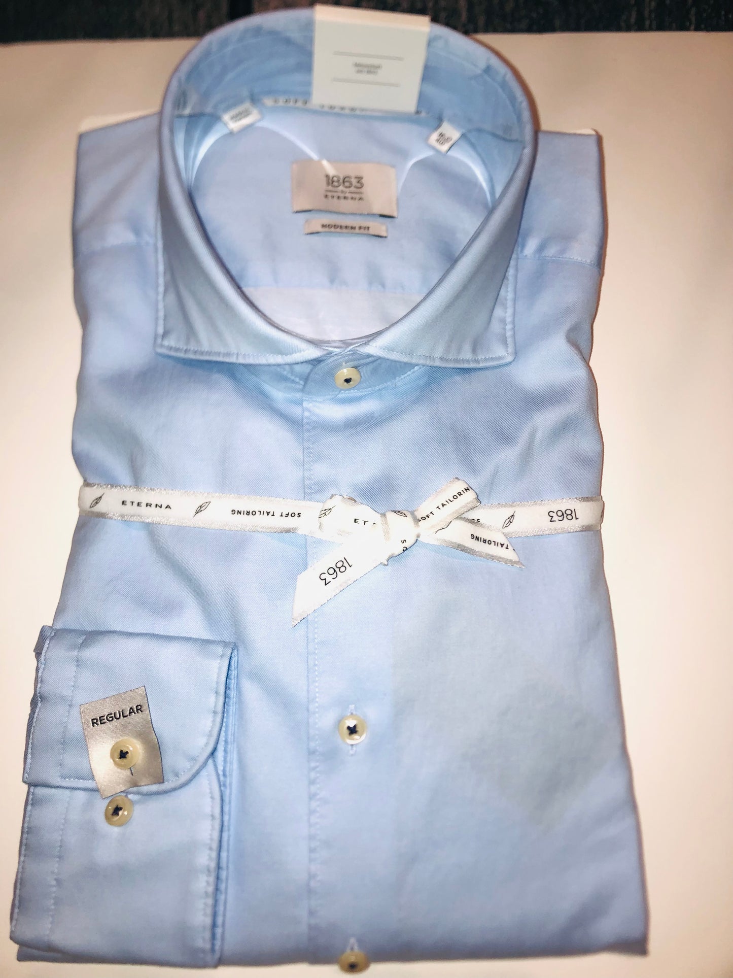 ETERNA Soft Luxury Shirt Modern Fit Cutaway Collar