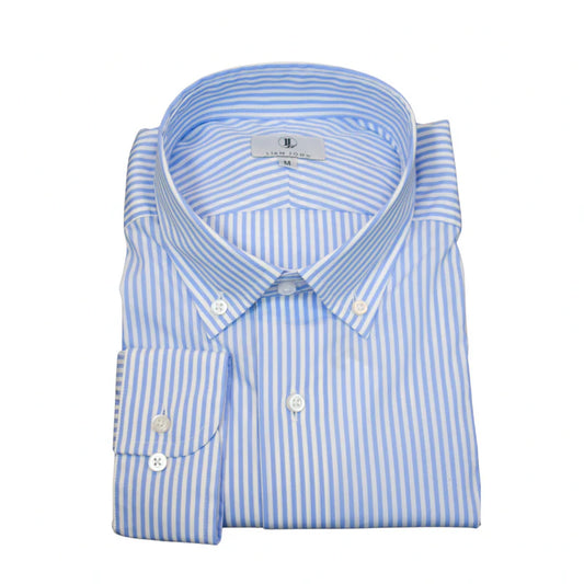 Liam John Striped Button Down Sport Shirt