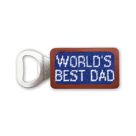 SMATHERS & BRANSON World's Best Dad Bottle Opener (Royal)