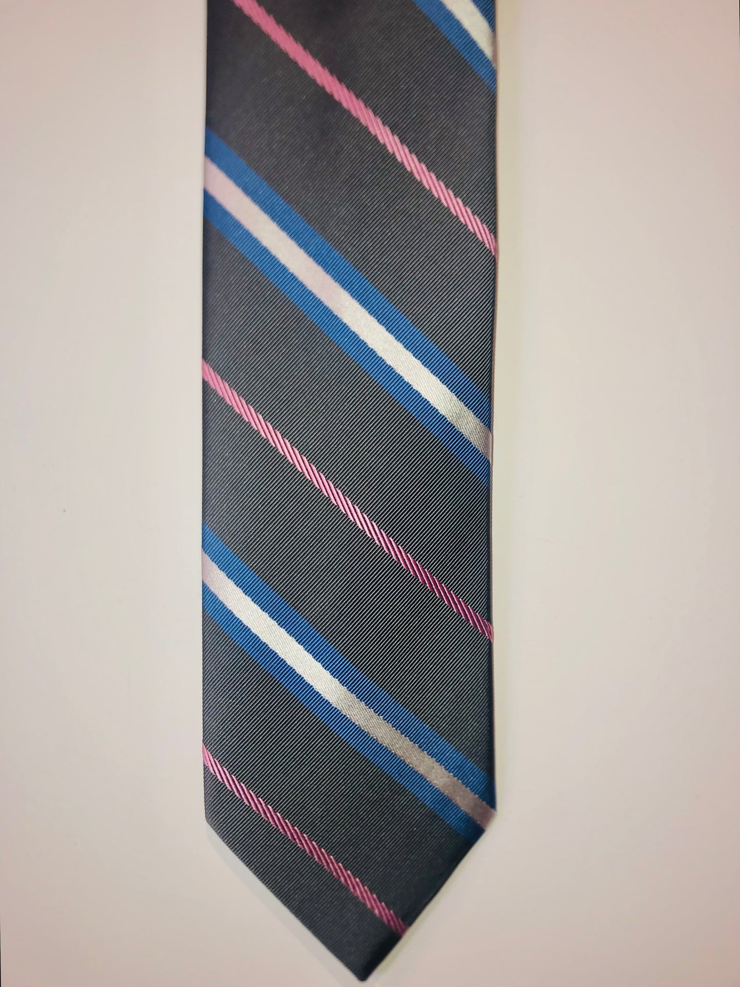 LEE ALLISON Whipcord Stripe Necktie