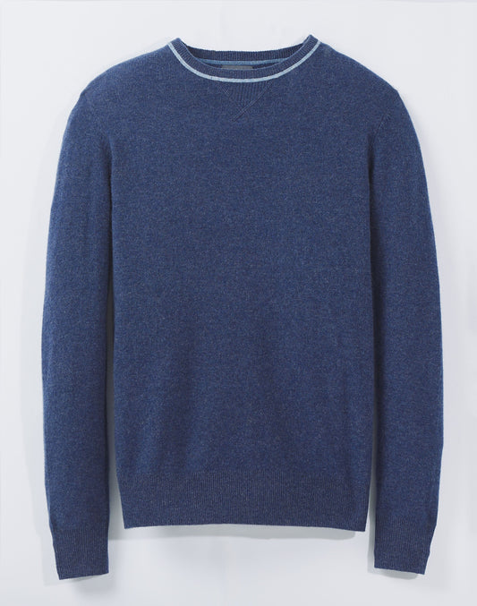 Turtleson McGregor Cashmere Crewneck - Navy