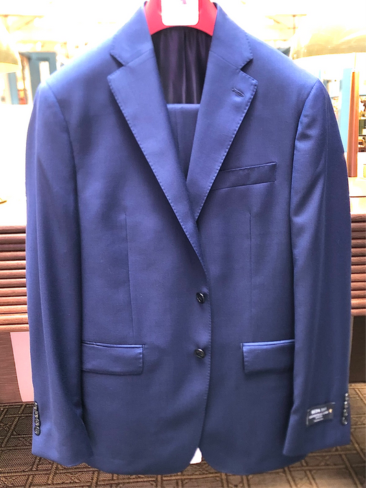 Ted and George Bright Blue Suit