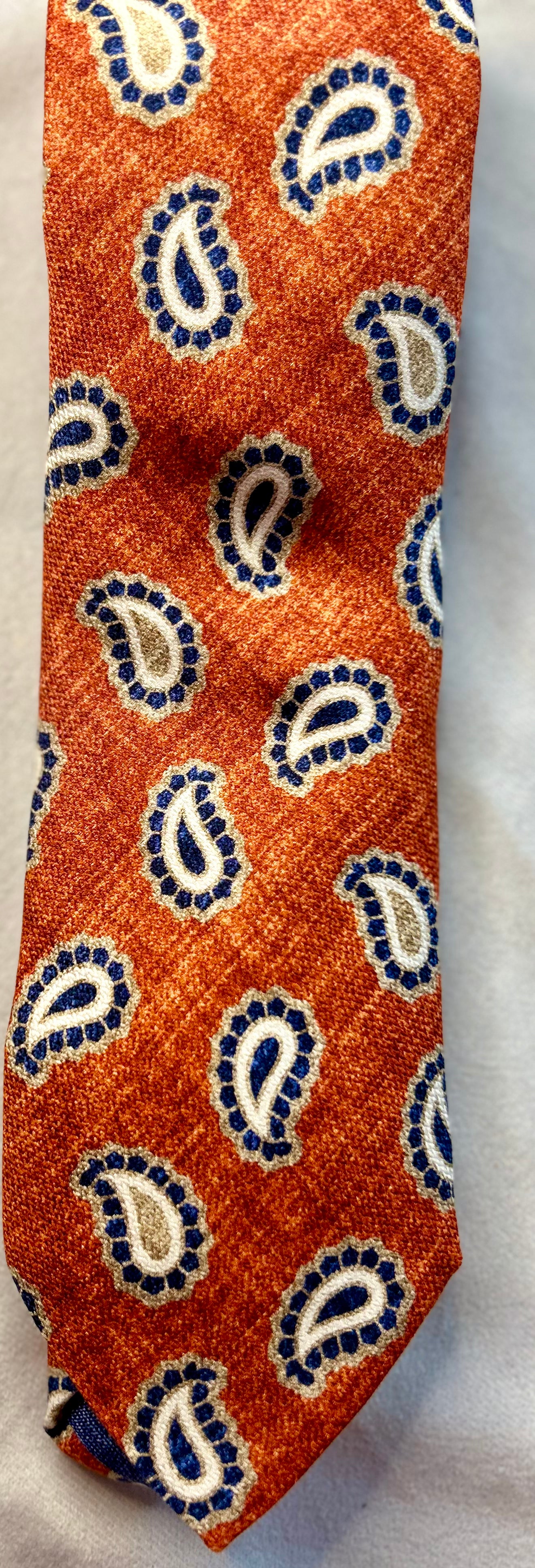 Edward Armah Print Silk Tie