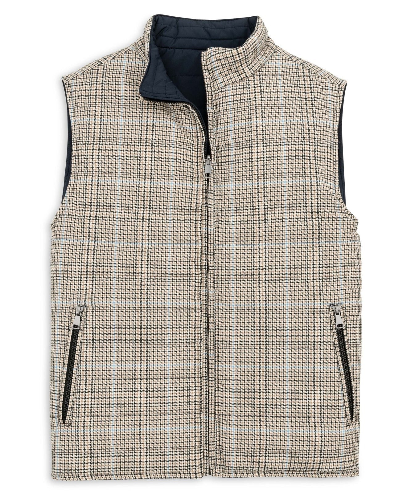 Scott Barber Reversible Wool Quilted Vest