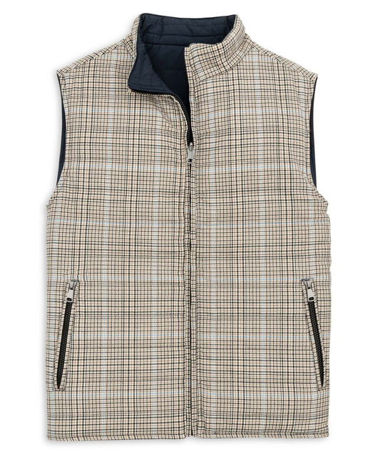 Scott Barber Reversible Wool Quilted Vest