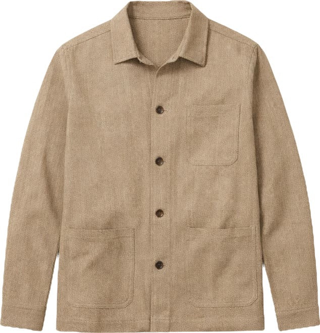 FAHERTY Herringbone Studio Jacket