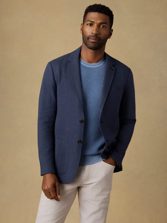 FAHERTY Movement Linen Blazer