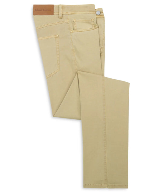 SCOTT BARBER Savannah Twill 5 Pocket Pant