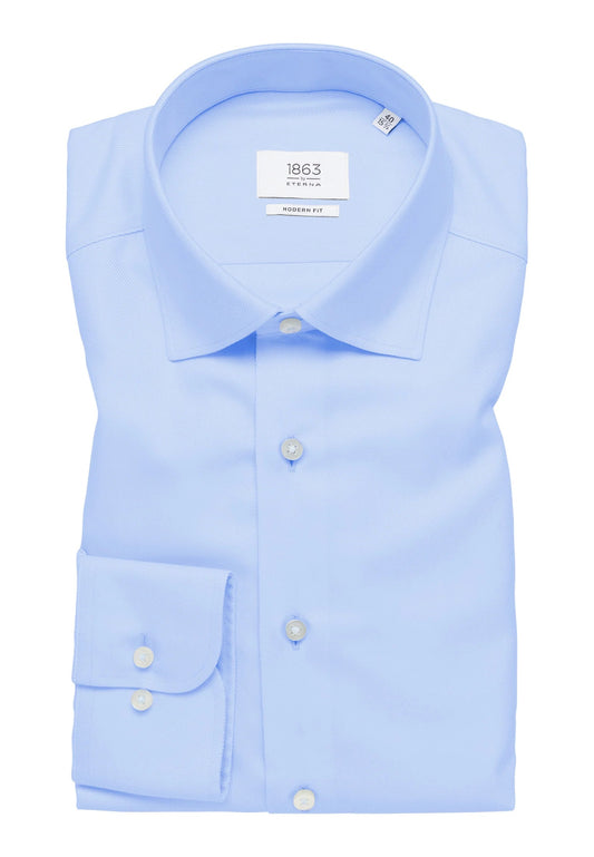 ETERNA Royal Twill Modern Fit Kent Collar Dress Shirt