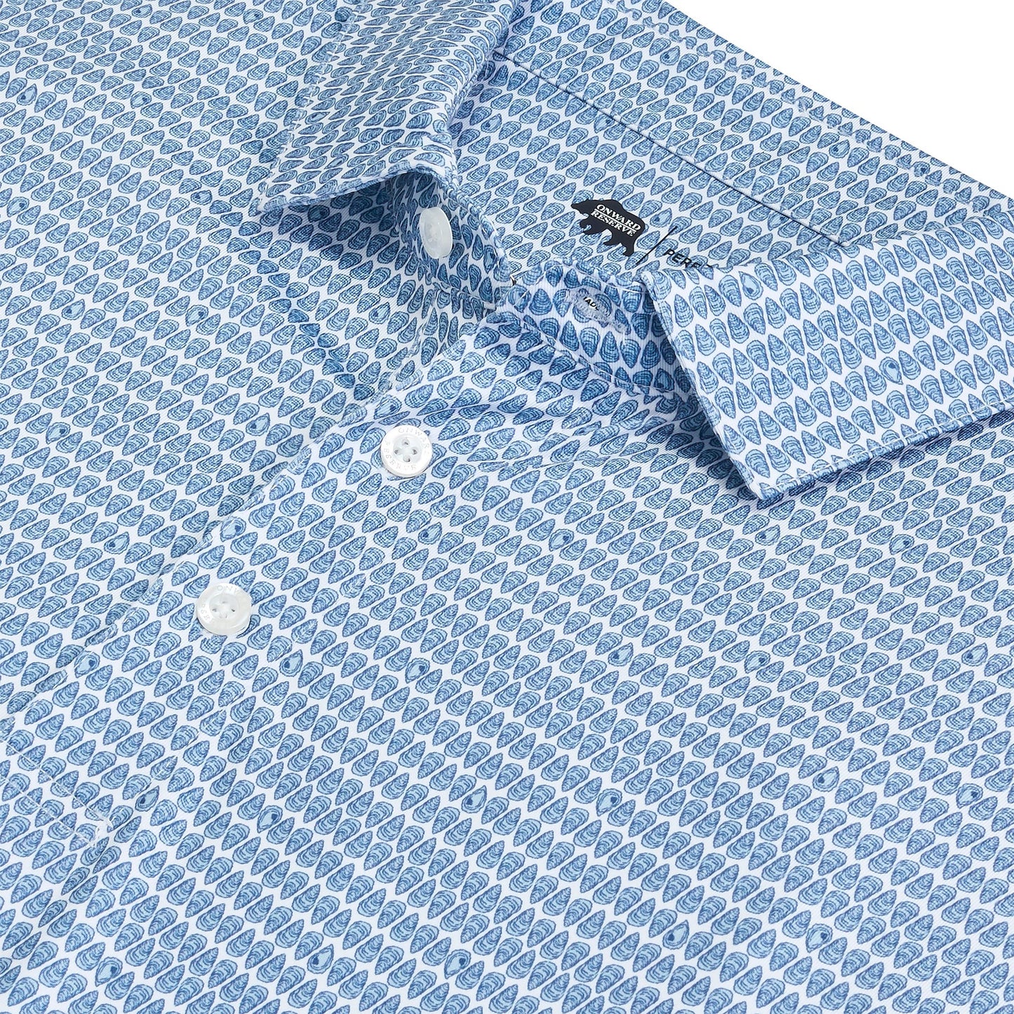 ONWARD RESERVE On the Half Shell Performance Polo