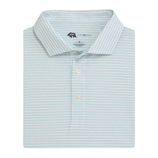 ONWARD RESERVE Pairing Stripe Performance Pique Polo
