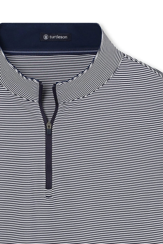 TURTLESON Collier Stripe ¼ Zip