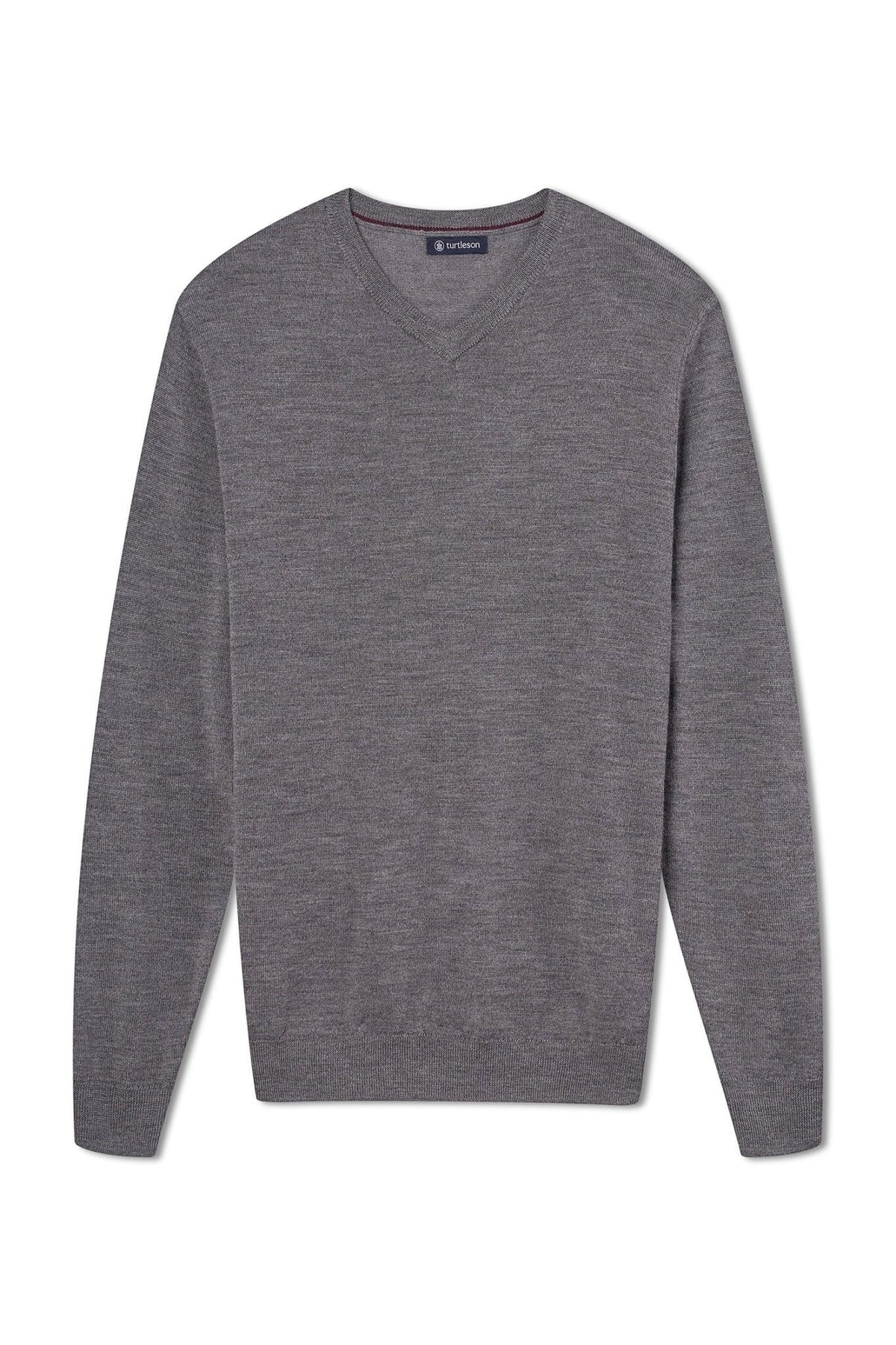TURTLESON Marshall High V Neck Sweater