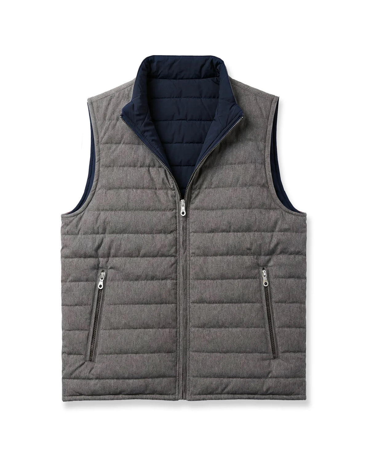 SCOTT BARBER Reversible Puffer Vest