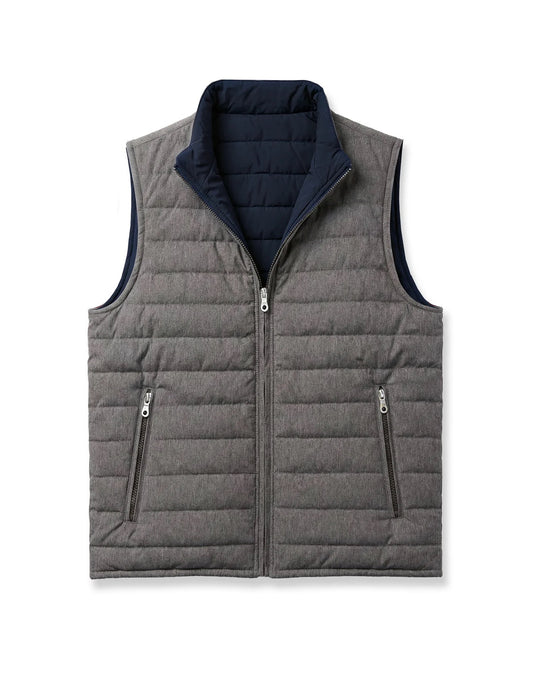 SCOTT BARBER Reversible Puffer Vest