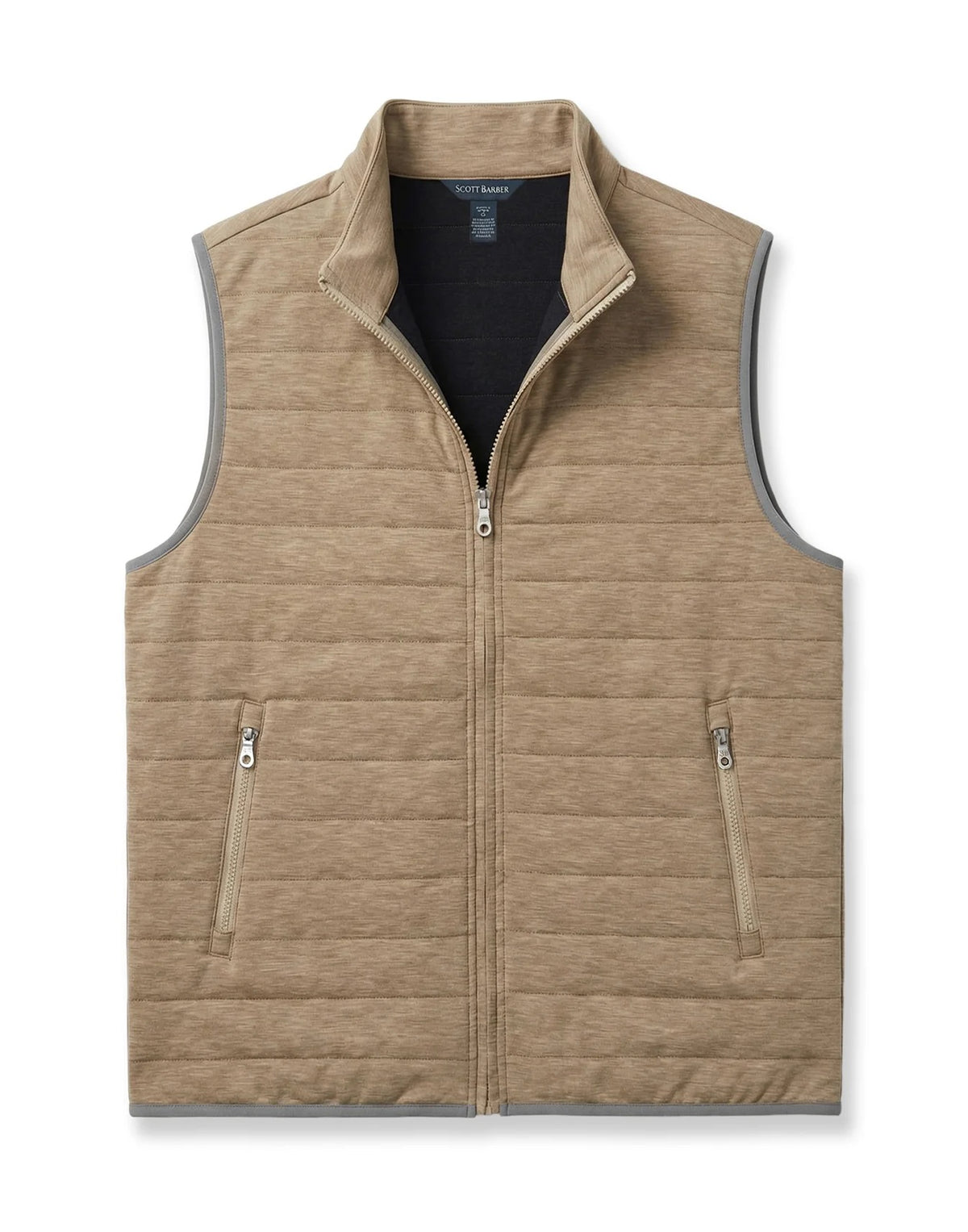 SCOTT BARBER Luxe Knit Vest