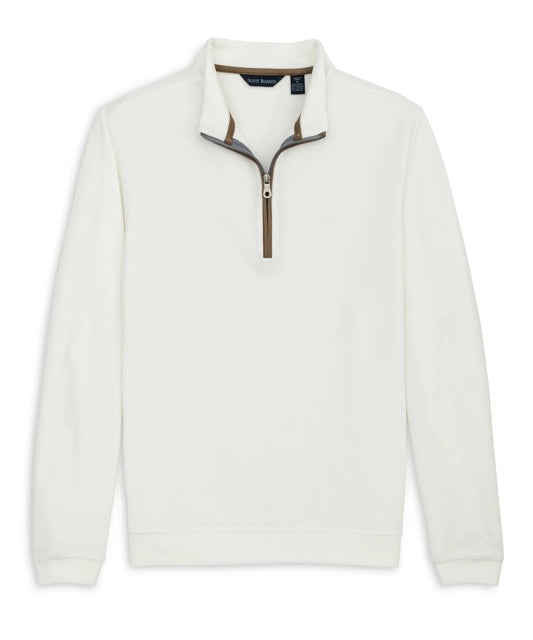 Scott Barber Stretch Heather Fleece Pullover
